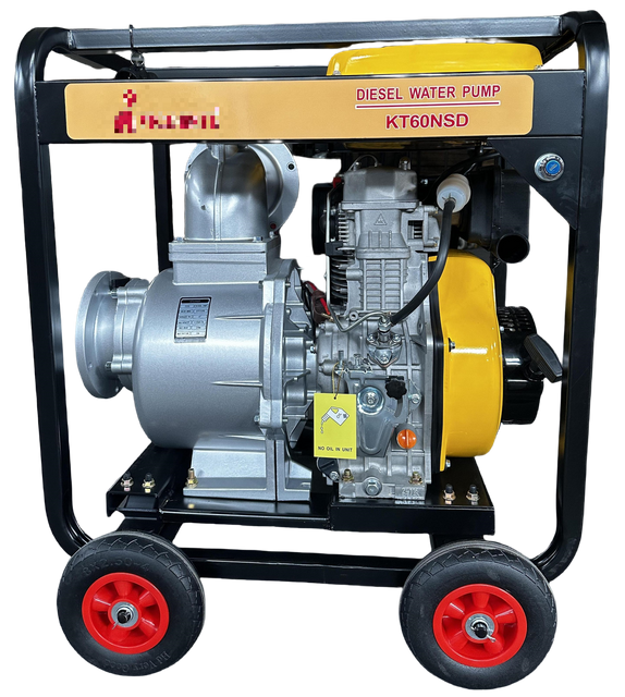 Changchai Kaito 6 Inch Electric Portabale Diesel Irragation Water Pump In/out Dia 150mm for Sale