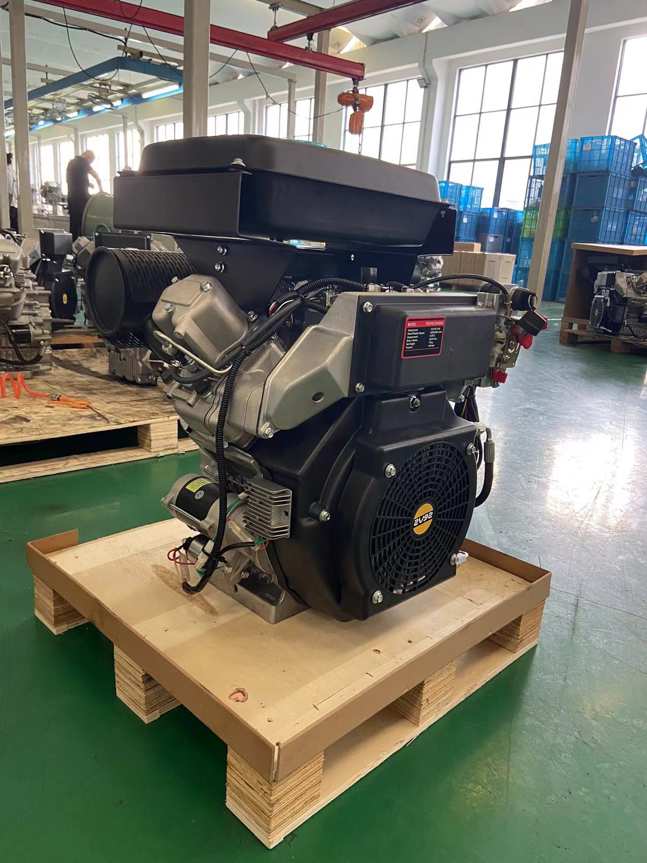 2V92-diesel engine