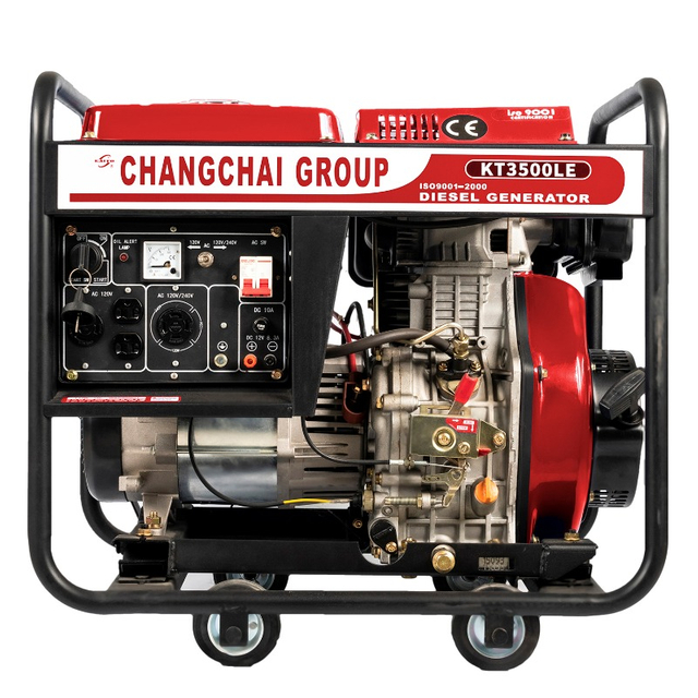 Changchai Group Kaito Power 3kva Portable Open Type Diesel Generator