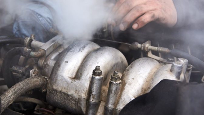 smoke diesel engine 2