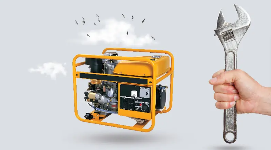 broken diesel generators 