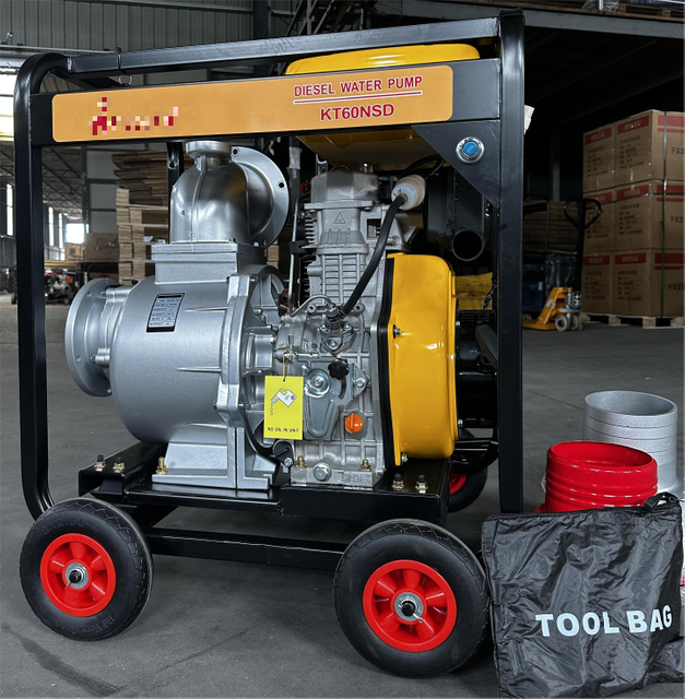 Changchai Kaito 6 Inch Electric Portabale Diesel Irragation Water Pump In/out Dia 150mm for Sale